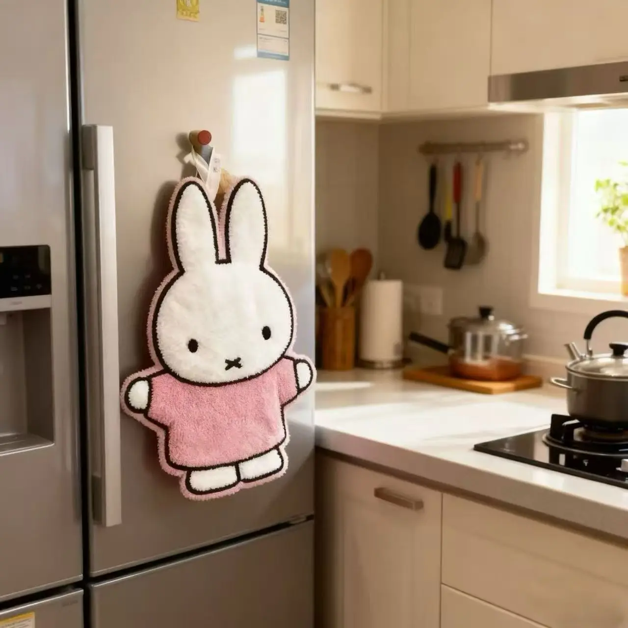 Home Textile - Kawai Miffy Rabbit Handtuch, verdicktes Cartoon-Wischtuch,