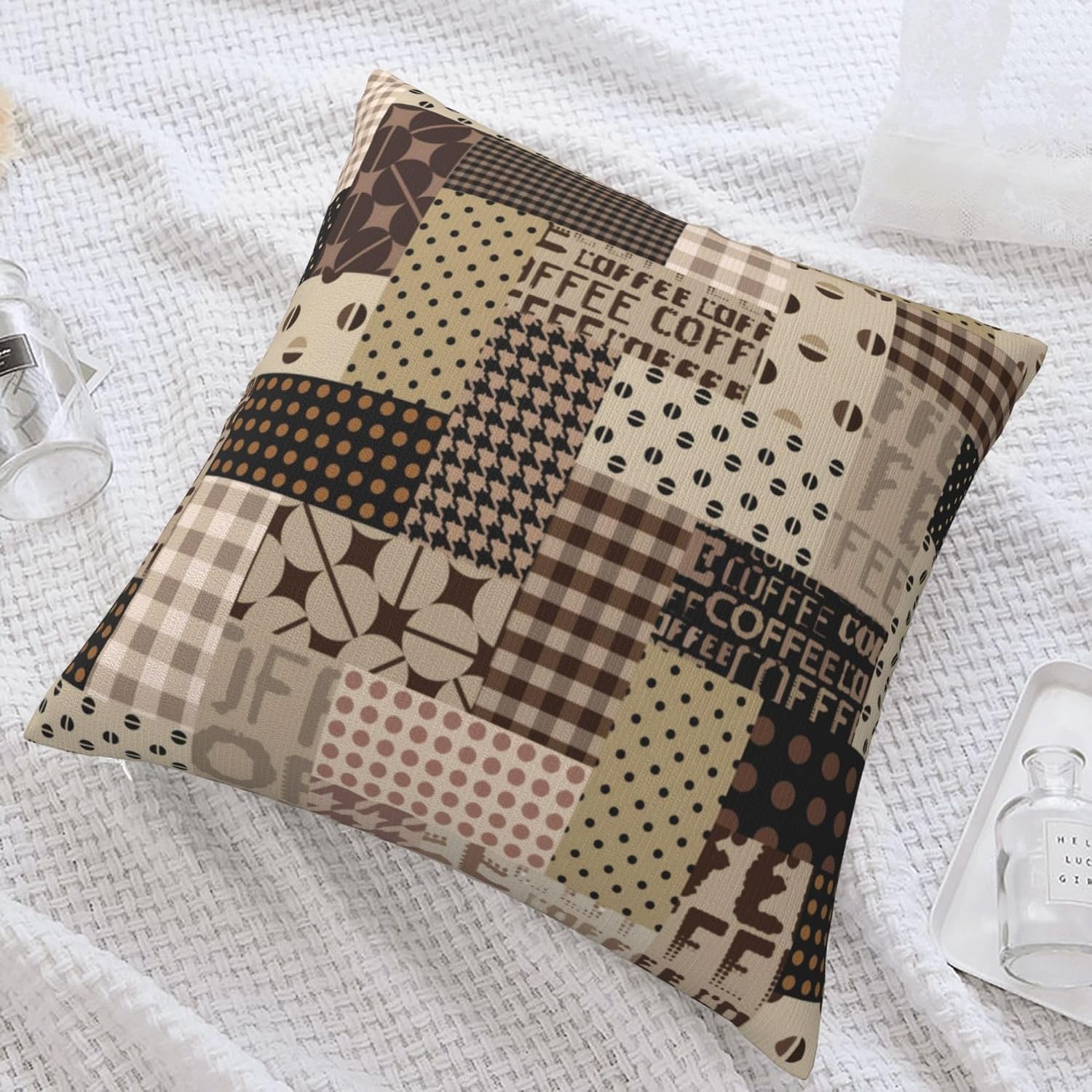 Kaffeezeit-Kissenbezug Vintage – Pillow Insert 18X18 Bewertung und Preis