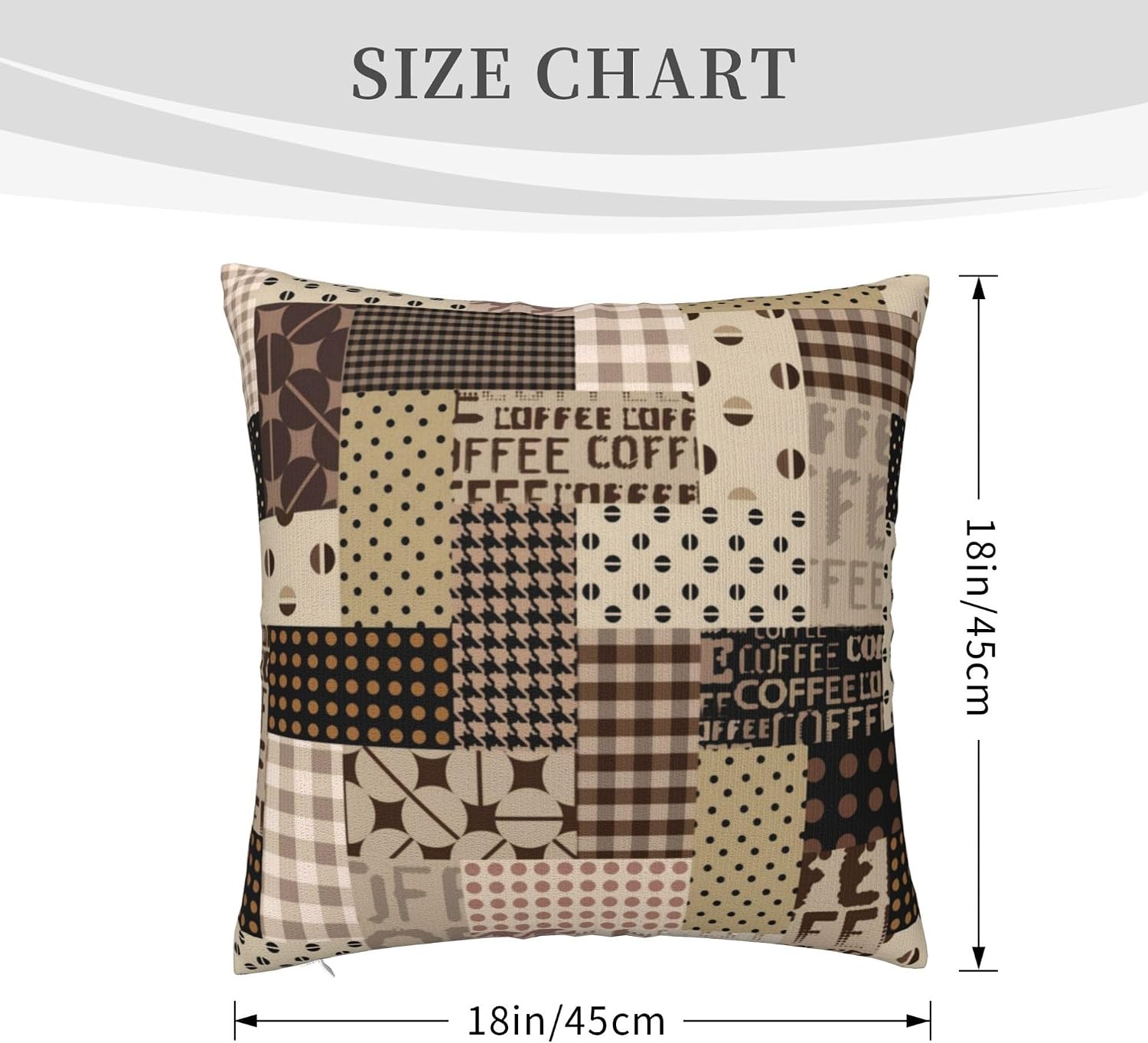 Kaffeezeit-Kissenbezug Vintage – Pillow Insert 18X18 Bewertung und Preis