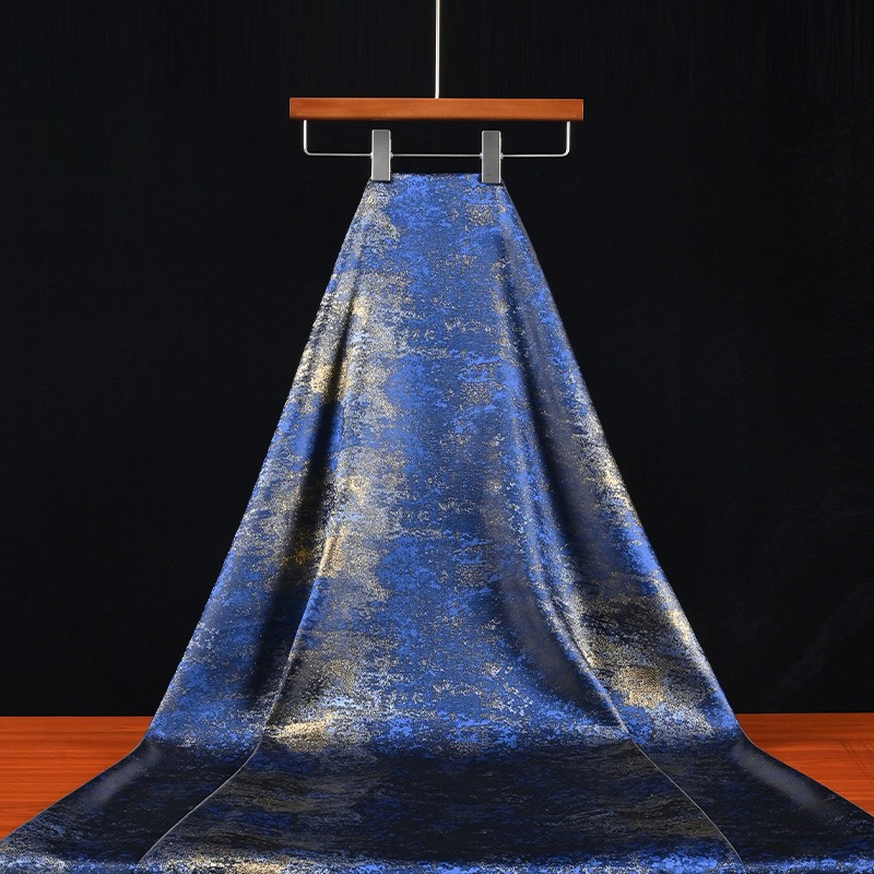Retro Blauer Vergoldeter Farbv – Home Textiles Usa Bewertung und Preis