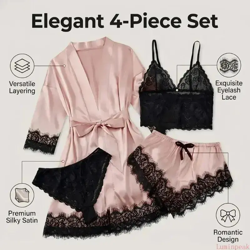 Damen-Schlafanzug-Set aus Sati – Home Textile Bewertung und Preis