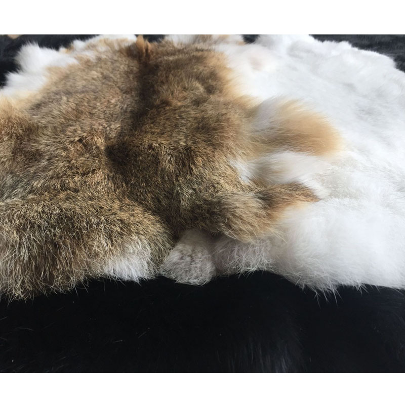 Natur Echte Echtem Kaninchen F – Home Textiles Sale Bewertung und Preis